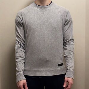 Burberry Light Gray Crewneck Sweater
